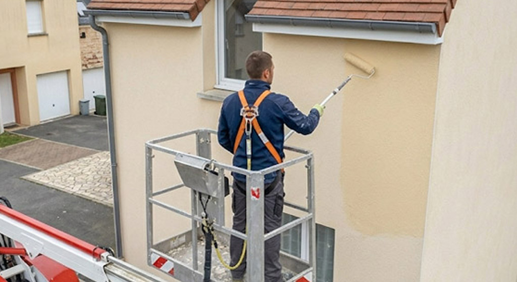 Ravalement de façade et travaux de peinture extérieure